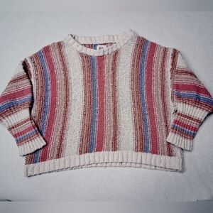 Billabong Multicolor Striped Kids Sweater